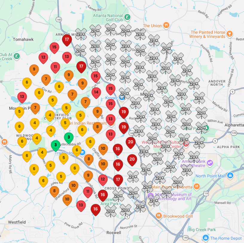 Men&rsquo;s Health Clinics local map rankings before Growth Partners