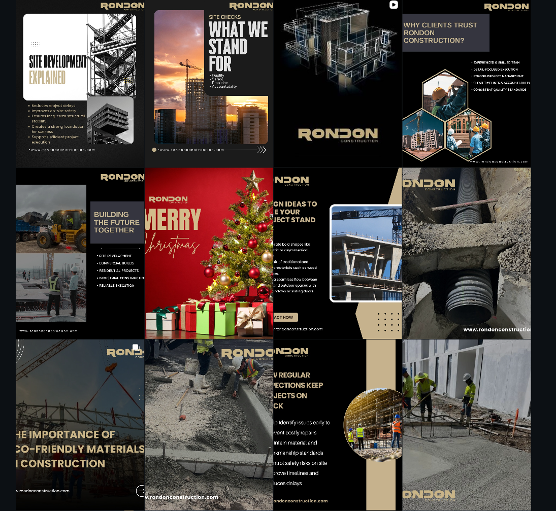 Client social media feed managed by Growth Partners