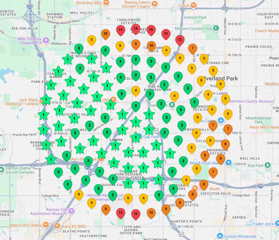 Cleaning Company local map rankings after Growth Partners