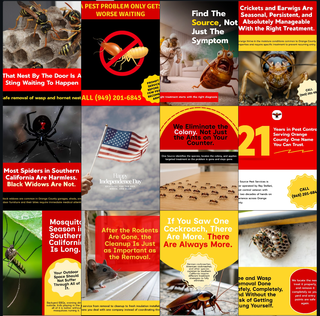 Client social media feed managed by Growth Partners