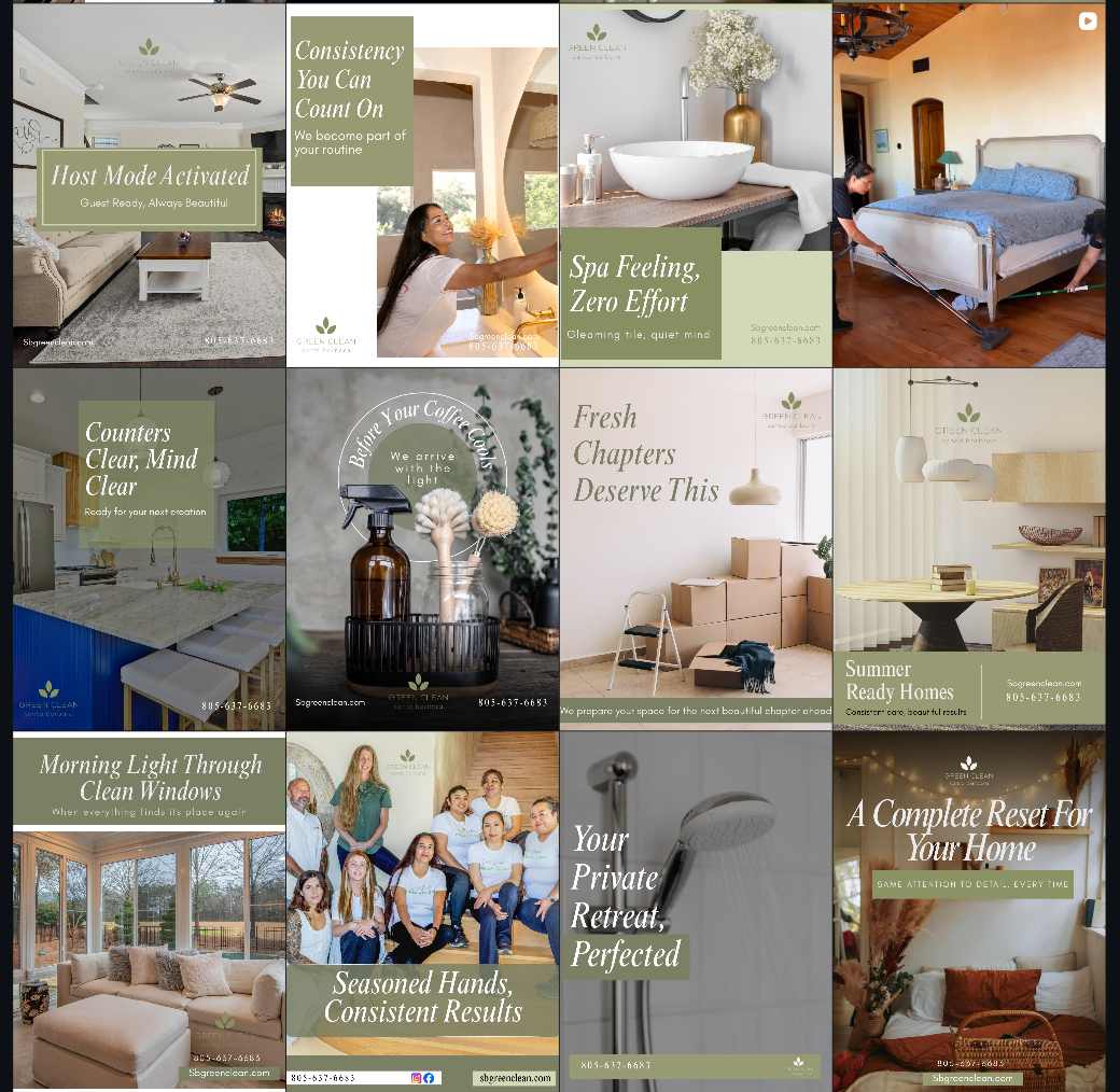 Client social media feed managed by Growth Partners